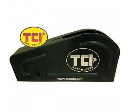 TCI 618002 Shifter Cover for Outlaw and Thunder Stick Shifters, Black Powder-Coated Aluminum