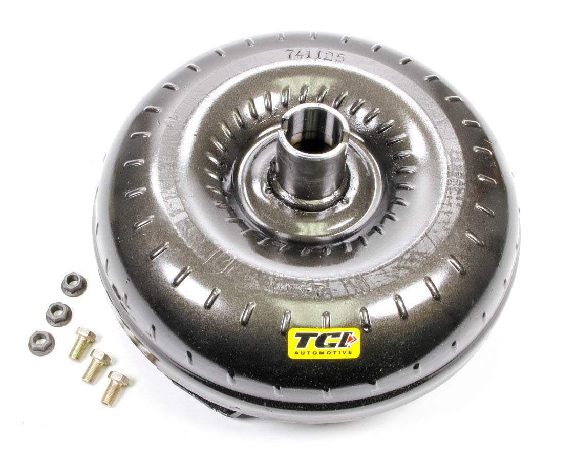 TCI 741125 Powerglide 11-Inch Circle Track Torque Converter, 1,800-2,100 RPM Stall, Lock-Up