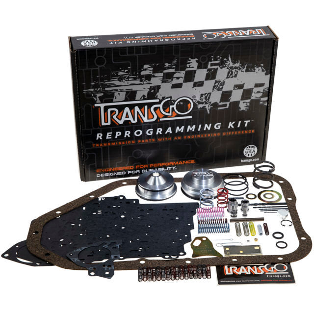 TransGo Automatic Transmission Shift Kit Reprogramming Kit Valve / Springs / Spacers / Shims / Separator Plates / Gaskets / Extended Hardware...