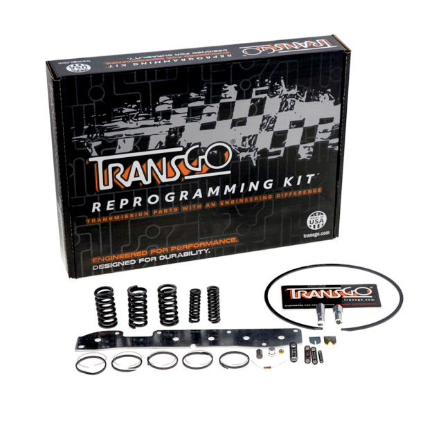 TransGo Automatic Transmission Shift Kit Reprogramming Kit Valve / Bushings / Springs / Gaskets / Hardware 45RFE-HD2-A