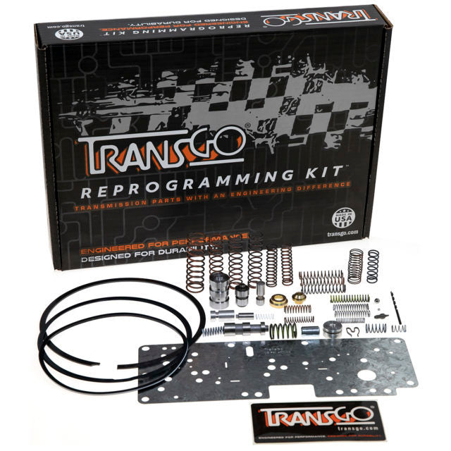 TransGo Automatic Transmission Shift Kit Reprogramming Kit Valves / Springs / Seals / Hardware 4R100-HD2