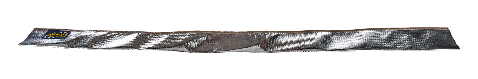 THERMO-TEC 14015 Thermo-Sleeve Hose and Wire Sleeve, 1-1/2 in ID x 3 ft, Aluminized Fiberglass, Silver