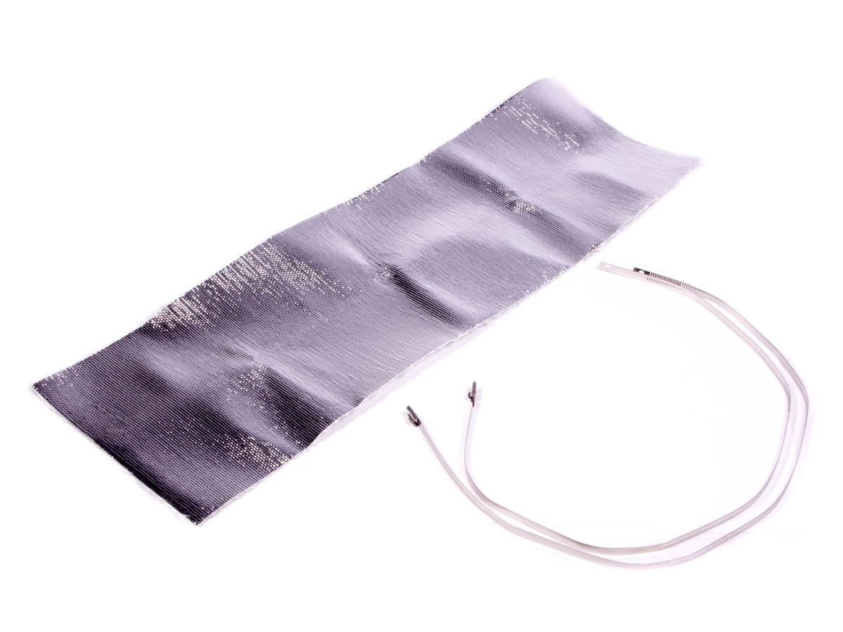 THERMO-TEC 14150 Starter Heat Shield, Mylar Fiberglass, Silver, Universal