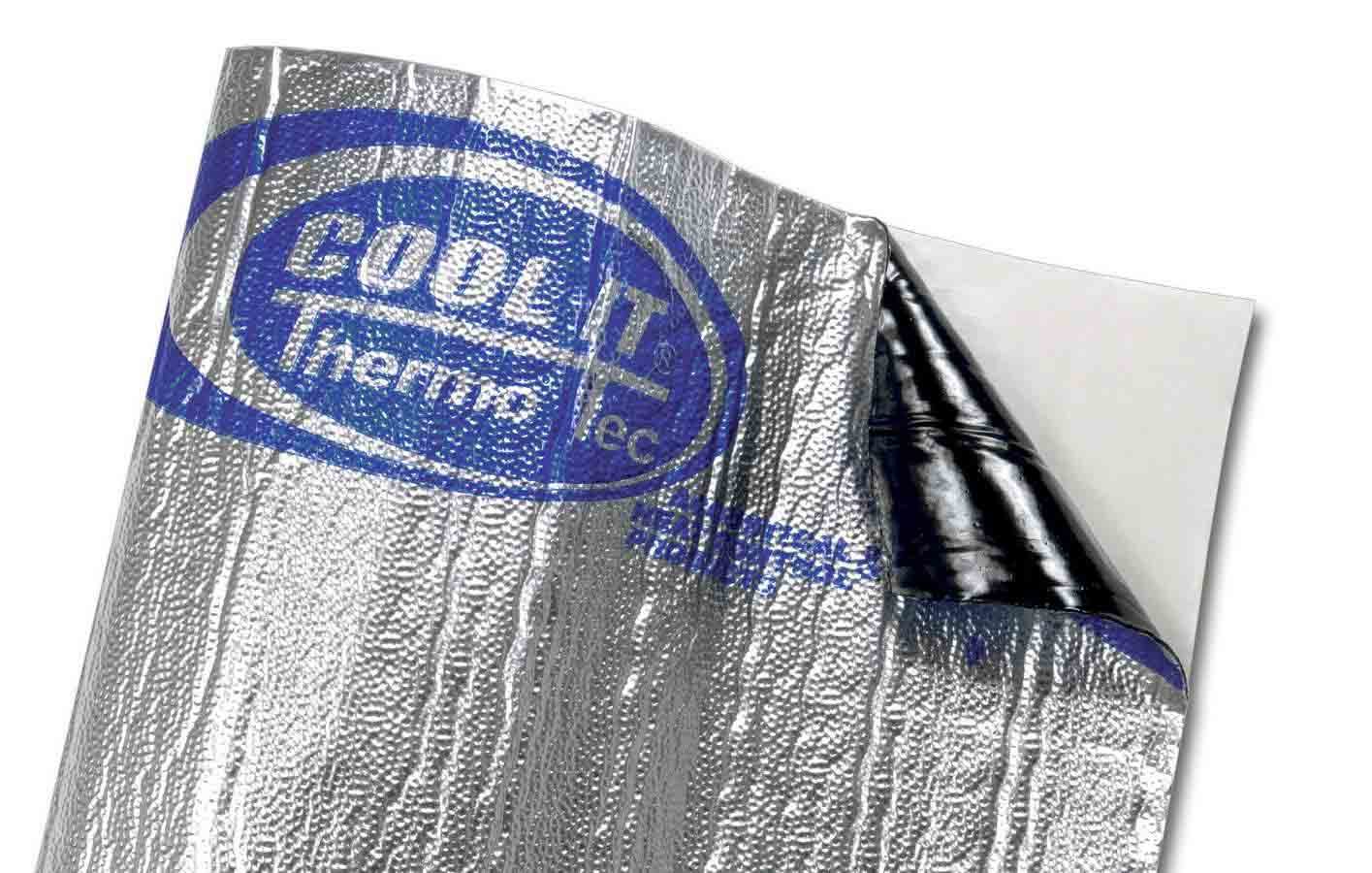 THERMO-TEC 14600 The Suppressor Heat and Sound Barrier Mat, 12 x 12 Inch Sheets, 0.063 Inch Thick, Self-Adhesive, Pair