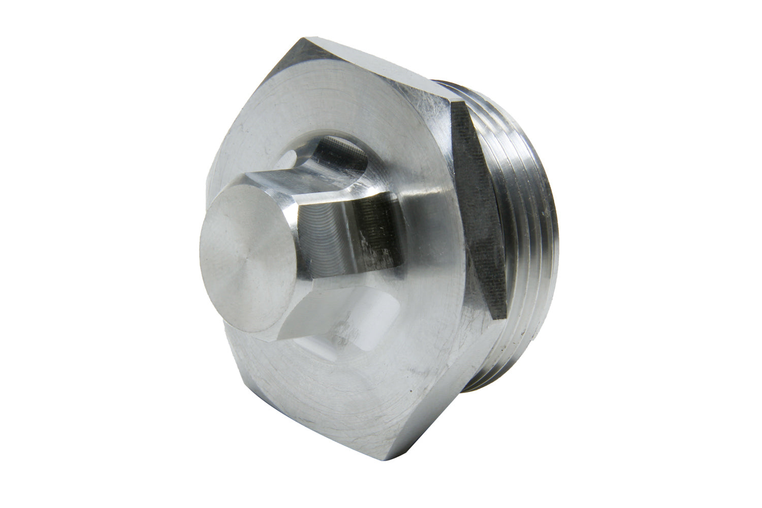 Tiger Quick Change 2216 Inspection Plug - Hex Head - O-ring Seal - Aluminum - Natural - Tiger 10 in Side Bells - Each