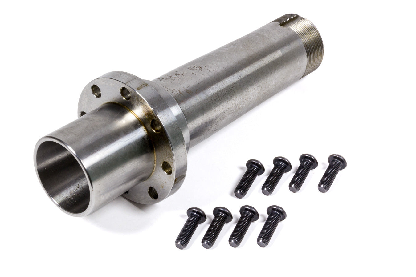 Tiger Quick Change 2841BB Rear Axle Snout - Bolt-on - 0.5 Degree Camber - 8-Bolt Flange - Bearing Sleeve - O-ring - Steel