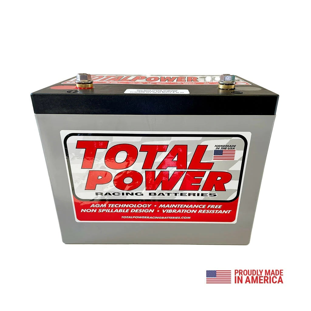 Total Power Racing Batteries TP16V 16V Racing Battery AGM 725CA 42lbs.