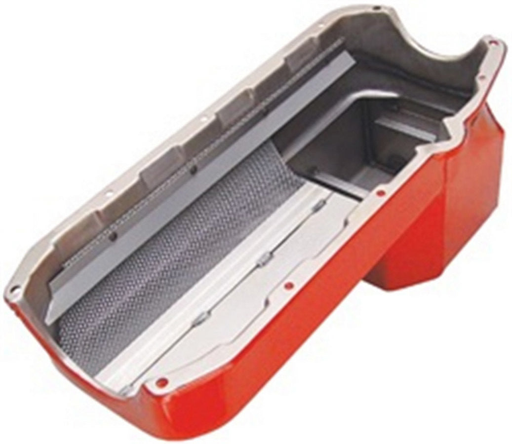 Trans-Dapt 1099 Econo-Series Engine Oil Pan Kit for Small Block Chevy S10, Rear Sump, 7 Quart