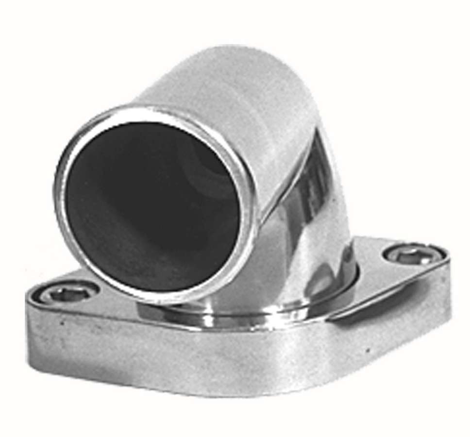 Trans-Dapt 6007 90-Degree Aluminum Water Neck for Chevy Small Block and Big Block V8