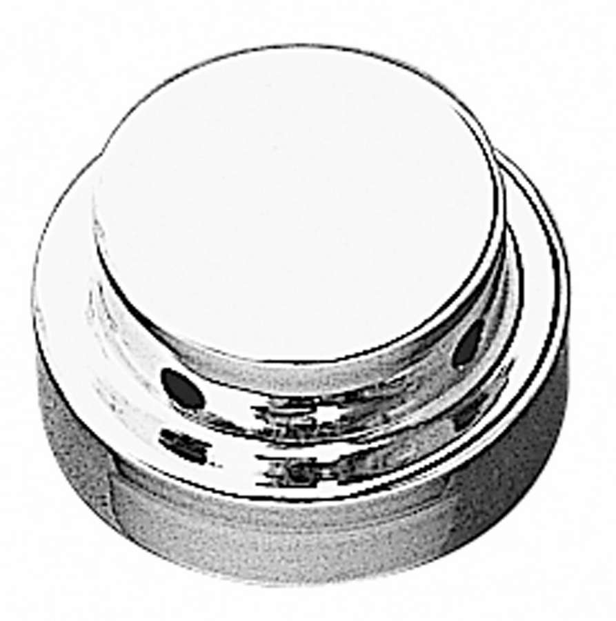 TRANS-DAPT 8833 Chrome Steel Radiator and Intercooler Cap Cover