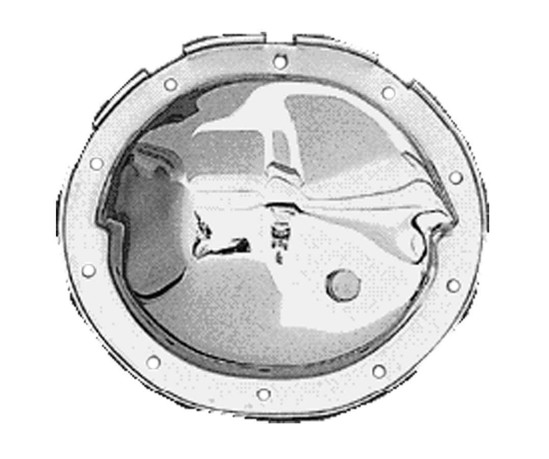 Trans-Dapt 9037 Chrome Differential Cover Kit for GM 8.5-Inch 10-Bolt