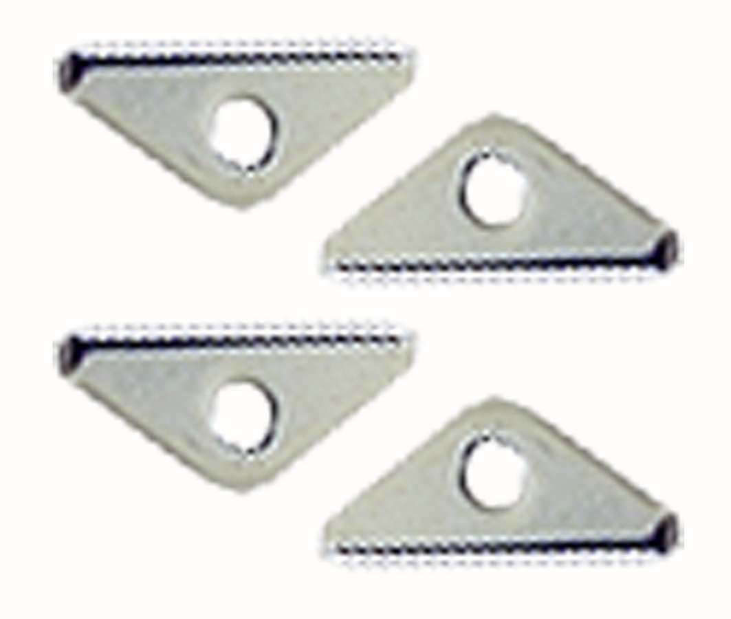 Trans-Dapt 9067 Chrome Valve Cover Hold-Down Tabs for Small Block Chevy, Set of 4
