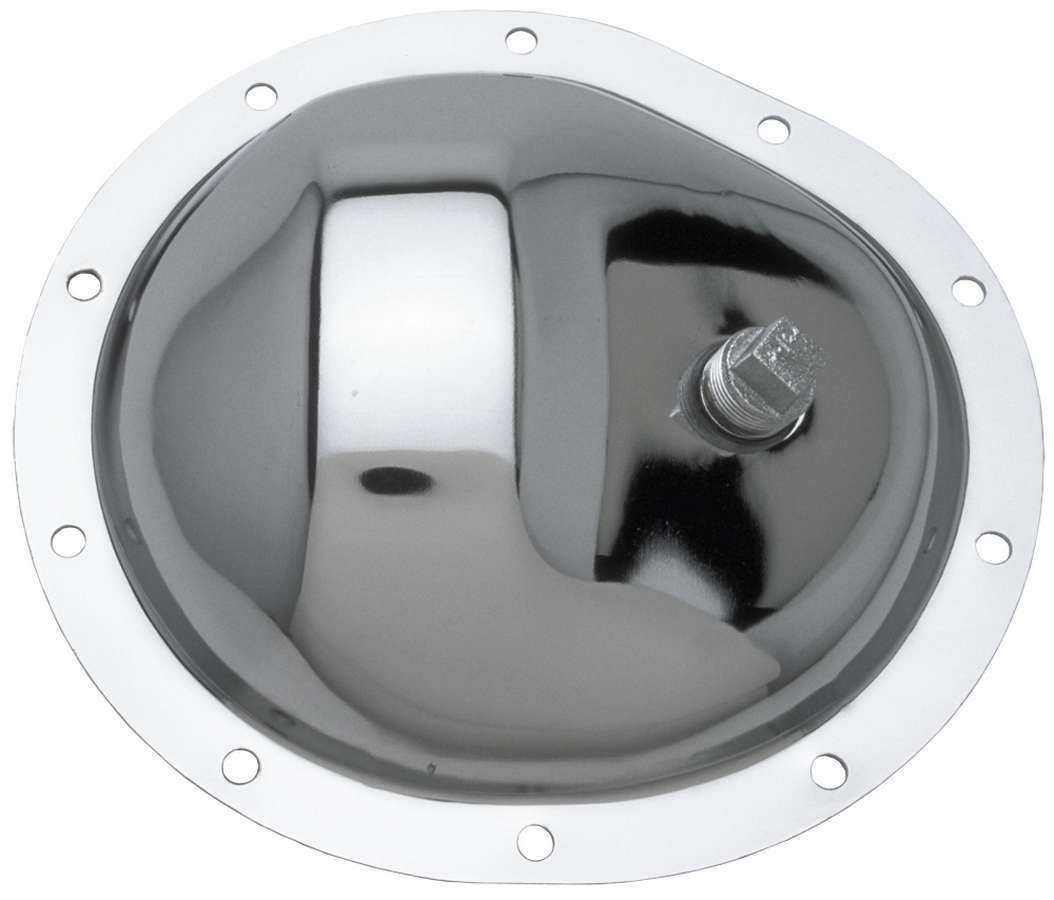 Trans-Dapt 9069 Chrome Steel Front Differential Cover for GM 10-Bolt 8.5-Inch Axles