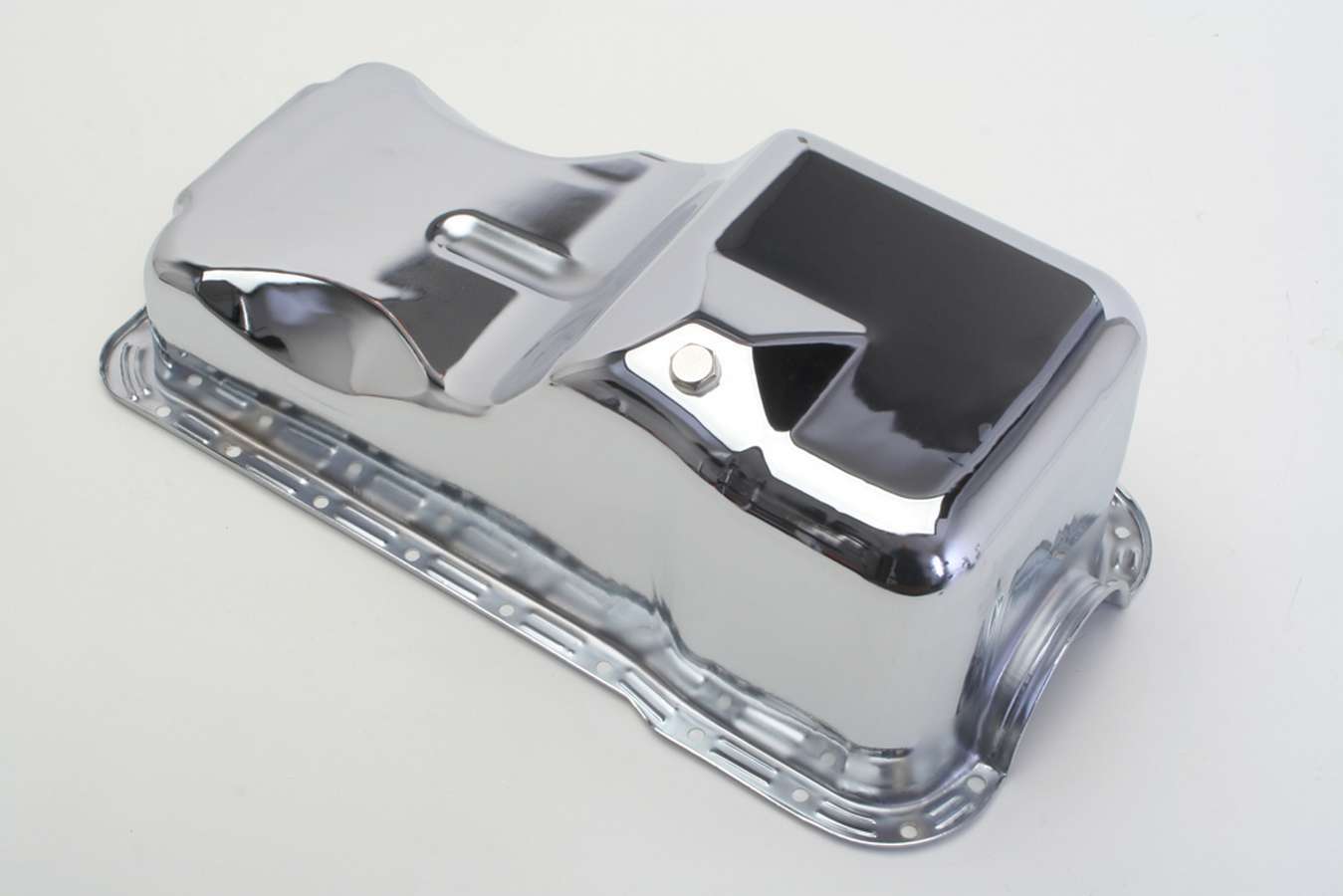Trans-Dapt 9078 Chrome Engine Oil Pan for Small Block Ford