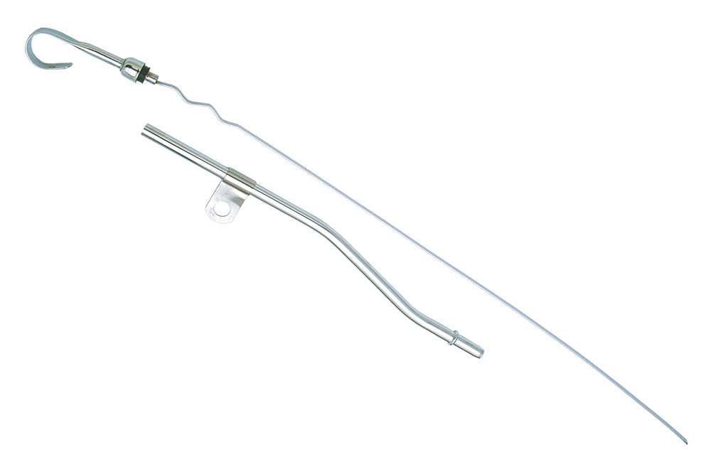 Trans-Dapt 9221 Engine Oil Dipstick for Small Block Ford 289/302, Chrome Steel