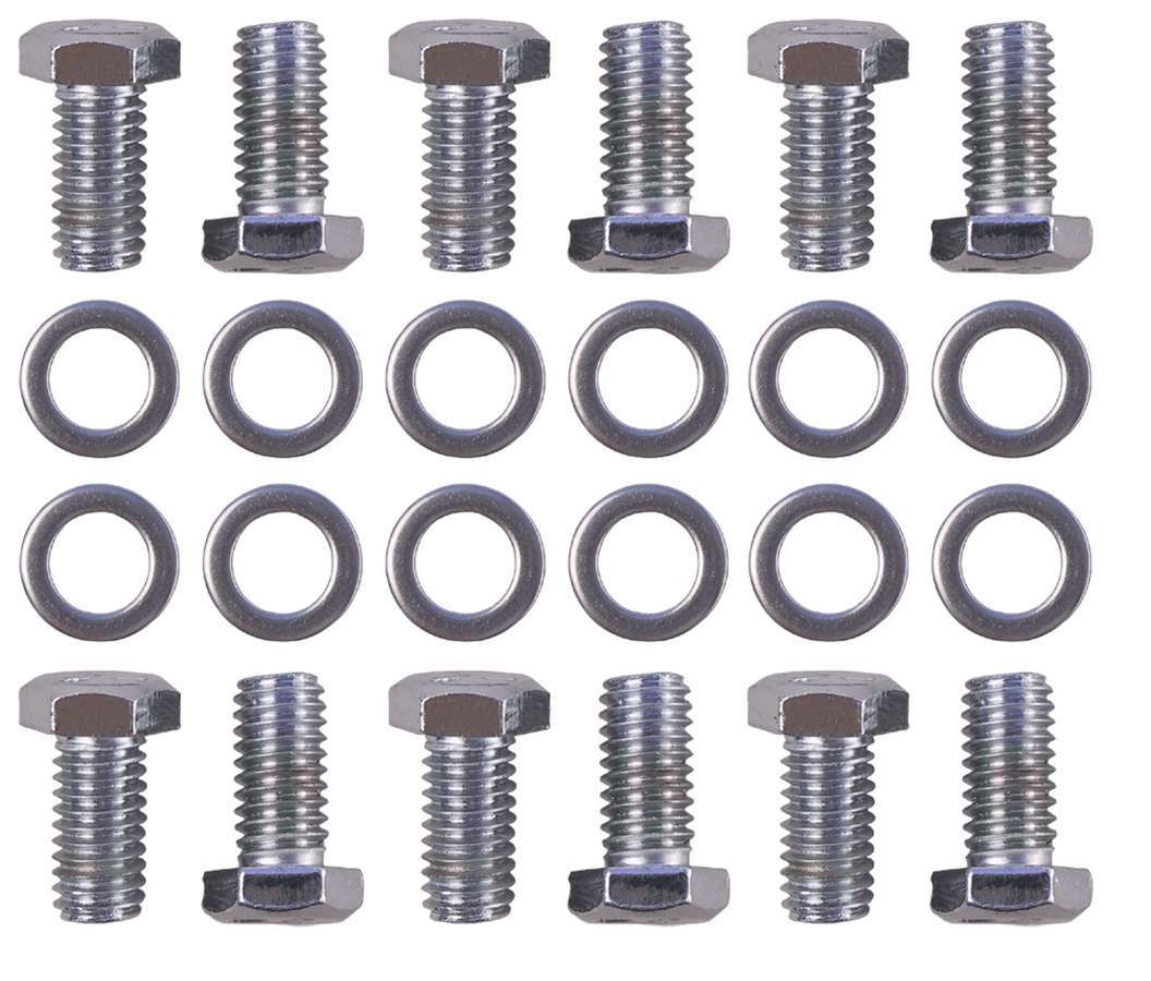 Trans-Dapt 9279 Dana 60 Differential Cover Bolt Kit, 3/8-16 in Thread, 0.750 in Long, Chrome Steel