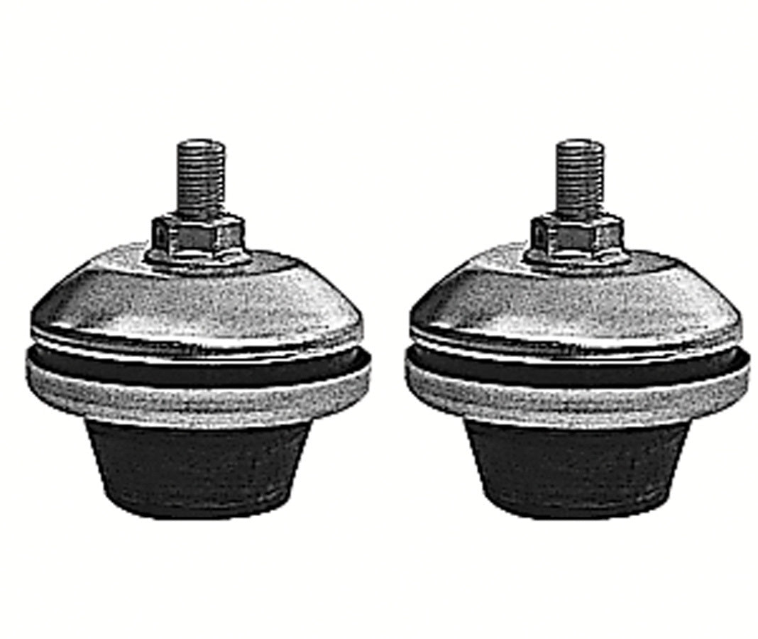 Trans-Dapt 9314 Replacement Motor Mount Pads, Bolt-On Rubber and Steel, Pair