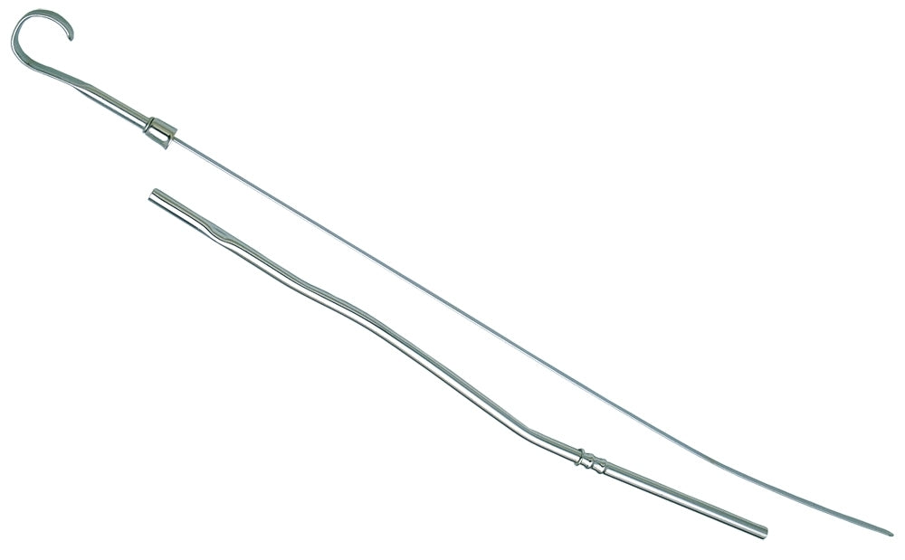 TRANS-DAPT 9404 Engine Oil Dipstick for Oldsmobile V8, Solid Tube, Block Mount