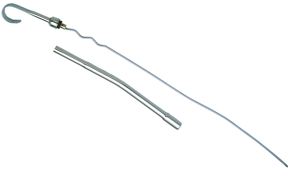 Trans-Dapt 9405 Pontiac V8 Engine Oil Dipstick, Solid Tube, Block Mount