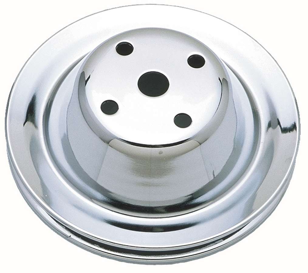 Trans-Dapt 9604 Water Pump Pulley for Small Block Chevy Long Water Pump