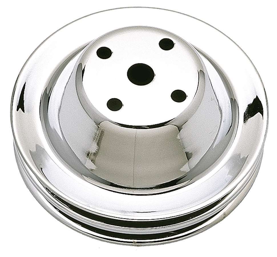 Trans-Dapt 9605 Water Pump Pulley for Small Block Chevy Long Water Pump