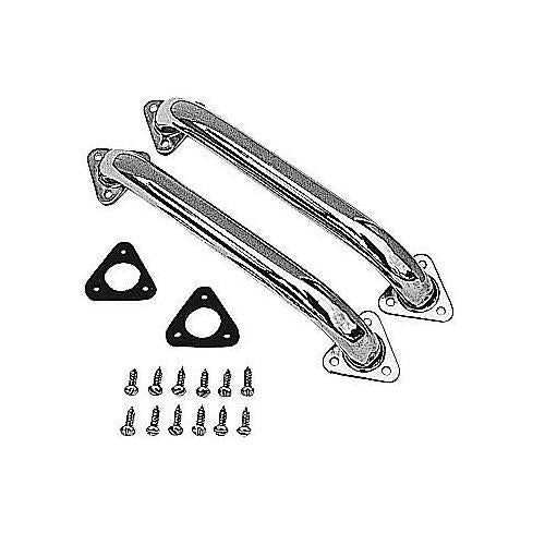 TRANS-DAPT 9700 Chrome Interior Cab Grab Handles, Pair