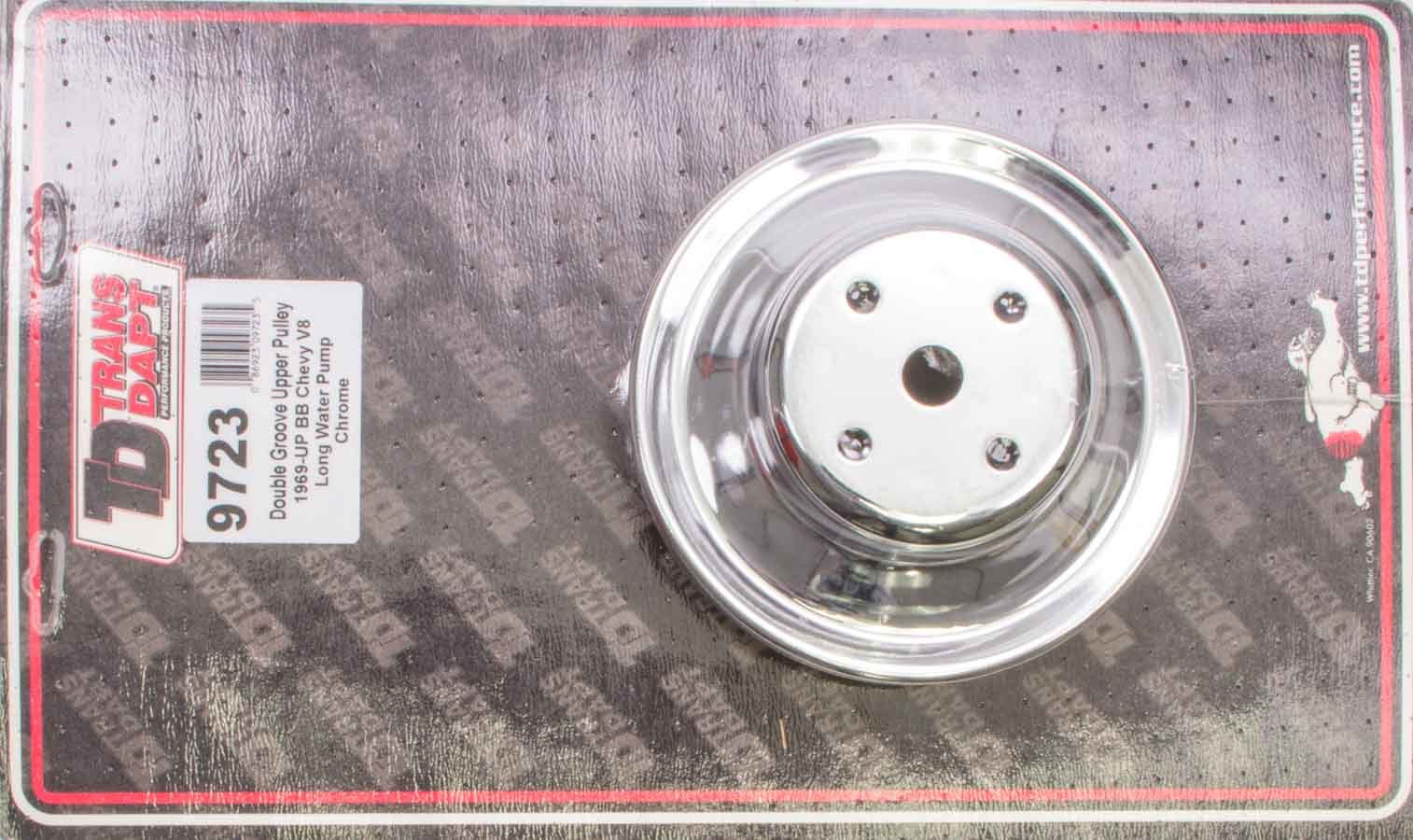 Trans-Dapt 9723 Water Pump Pulley for Big Block Chevy Long Water Pump
