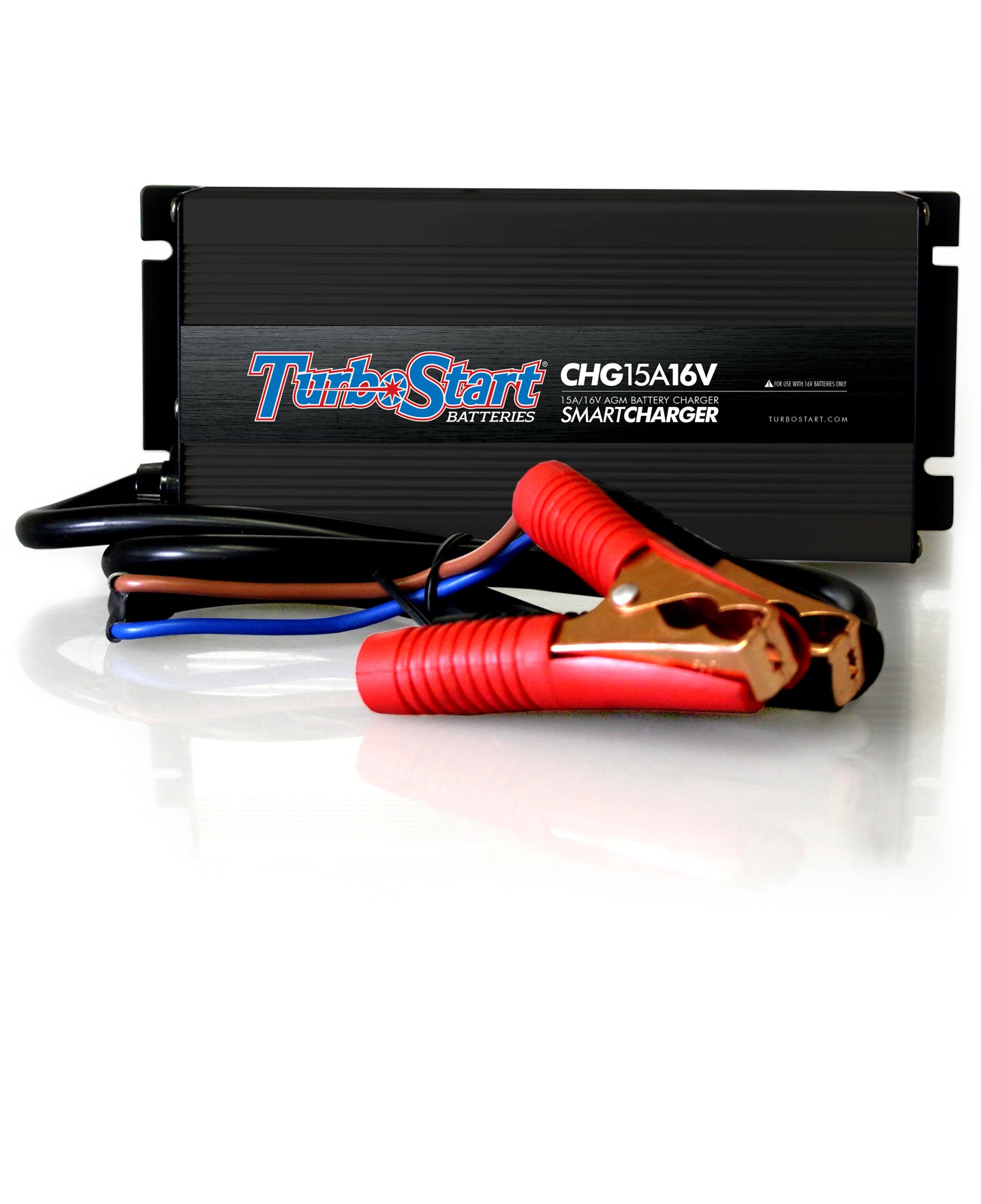 TURBO START SMART Charger 16V 15-Amp AGM Battery Charger CHG15A16V