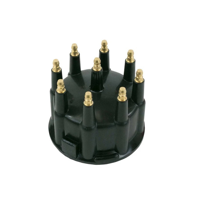 Top Street Performance JM6971BK Black Distributor Cap Pro Billet Ready To Run