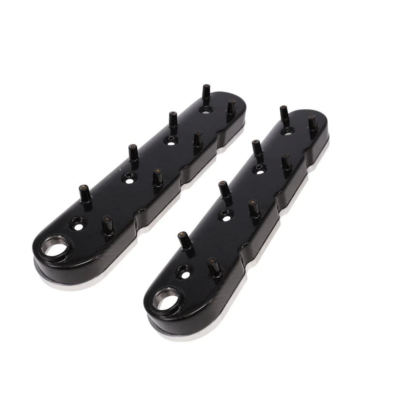 Top Street Performance JM8082-5 Carbon Fiber Tall Valve Covers for GM LS-Series Engines