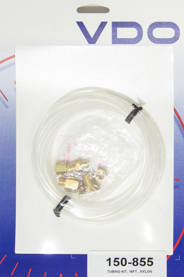 VDO 150-855 16 ft Plastic Gauge Tubing Kit with Brass Fittings
