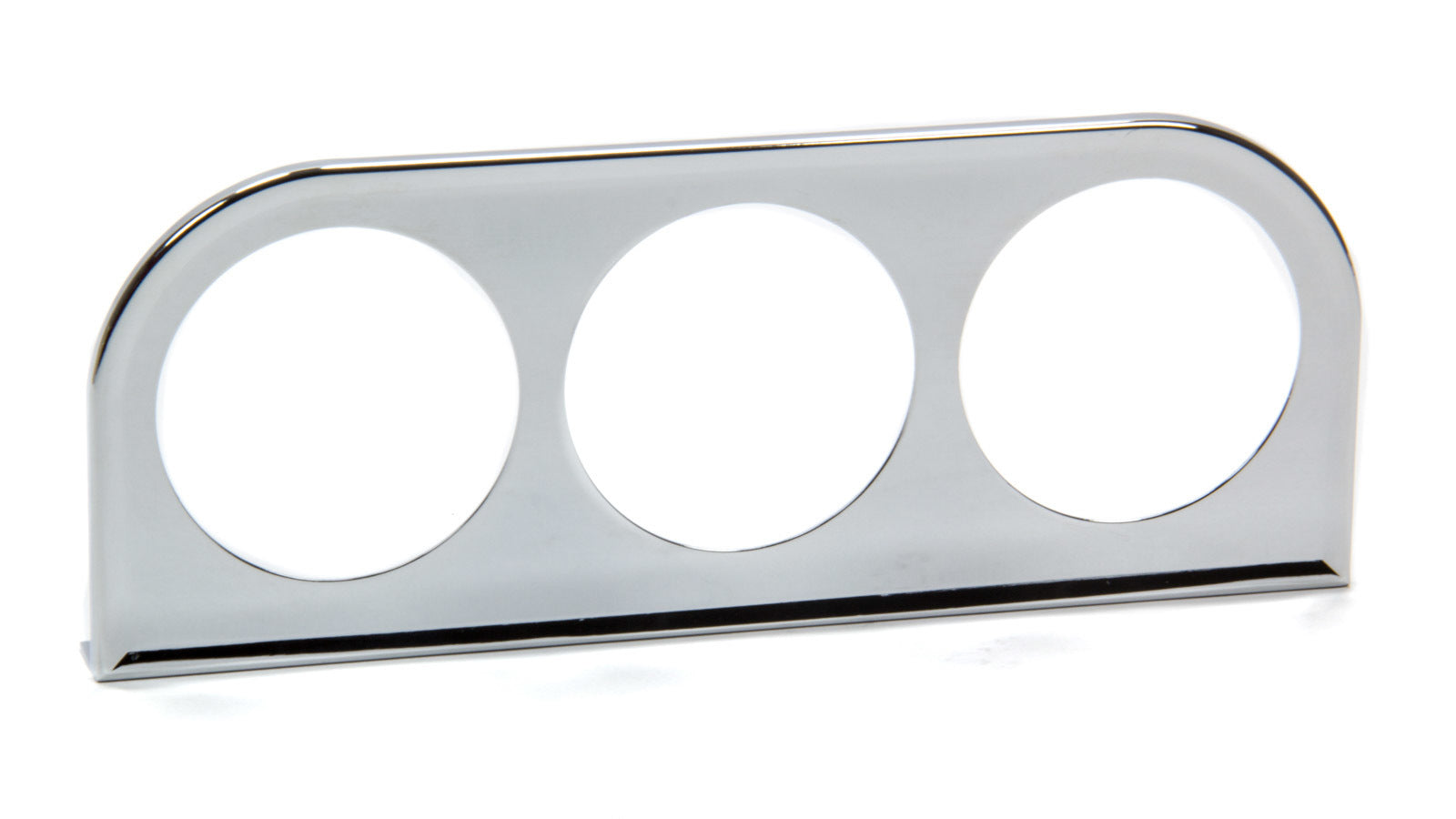 VDO 240-036 Three-Hole Gauge Mounting Panel, 2-1/16-Inch, Chrome Steel
