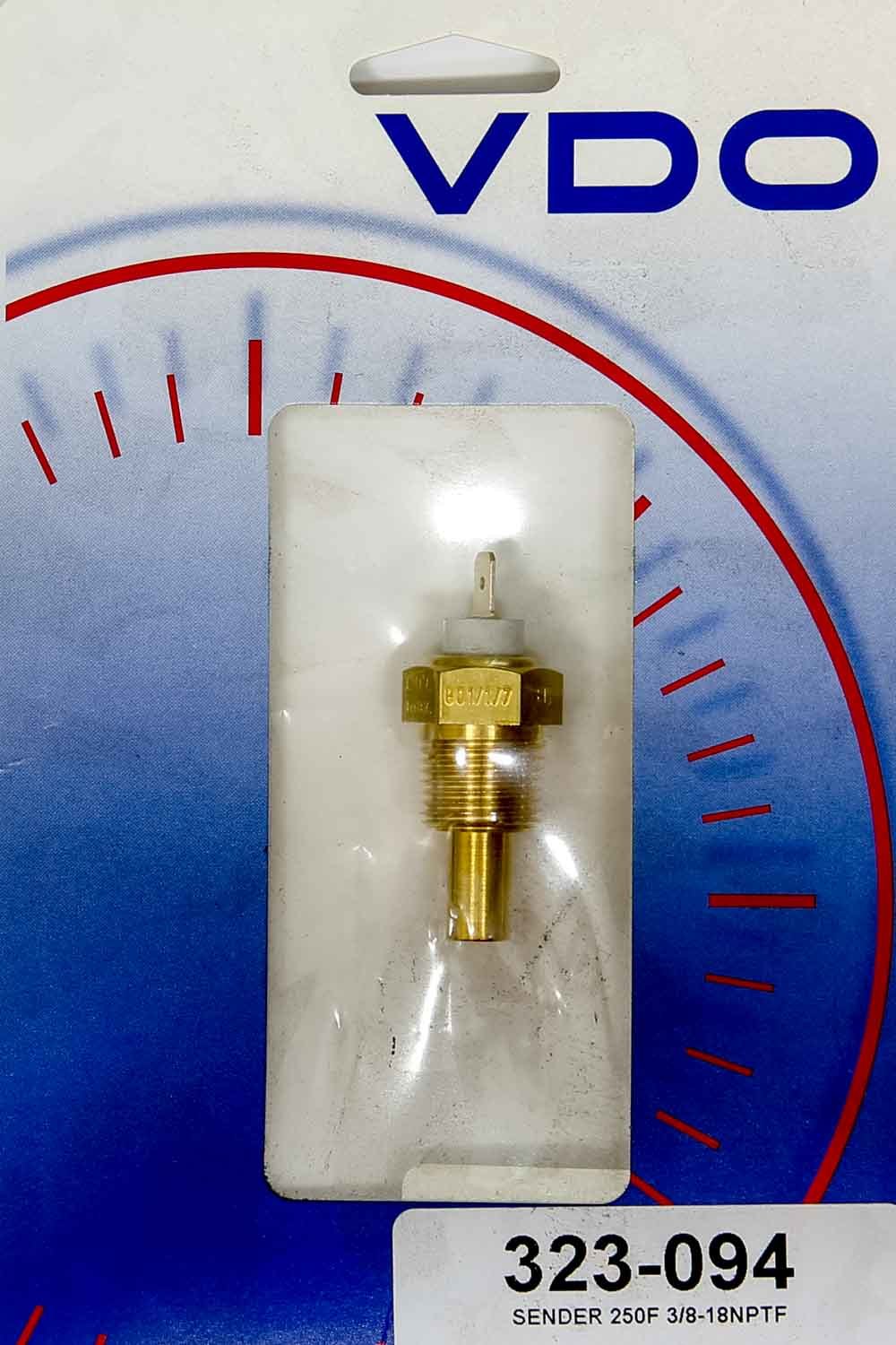 VDO 323-094 Temperature Switch, 250°F, 3/8 in NPT Male