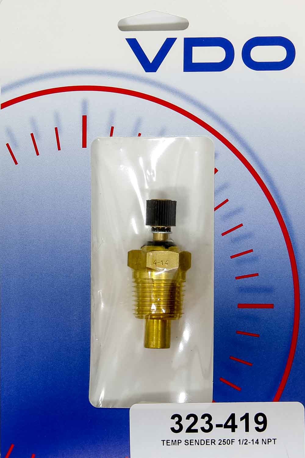 VDO 323-419 Temperature Switch, 250°F On, 1/2 in. NPT Male