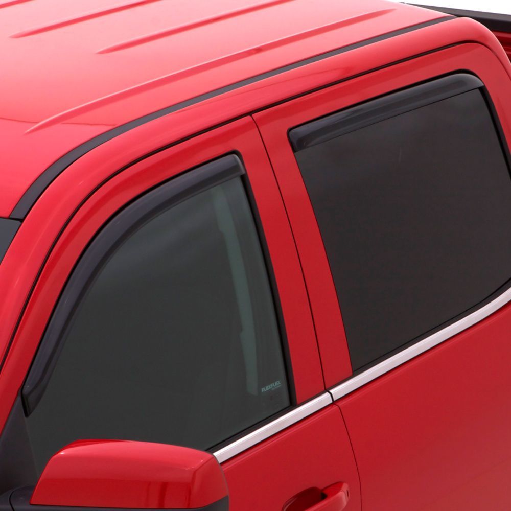 VENTSHADE 194804 In-Channel Ventvisor Side Window Visors for 2019-2020 GM Full-Size Extended Cab Trucks