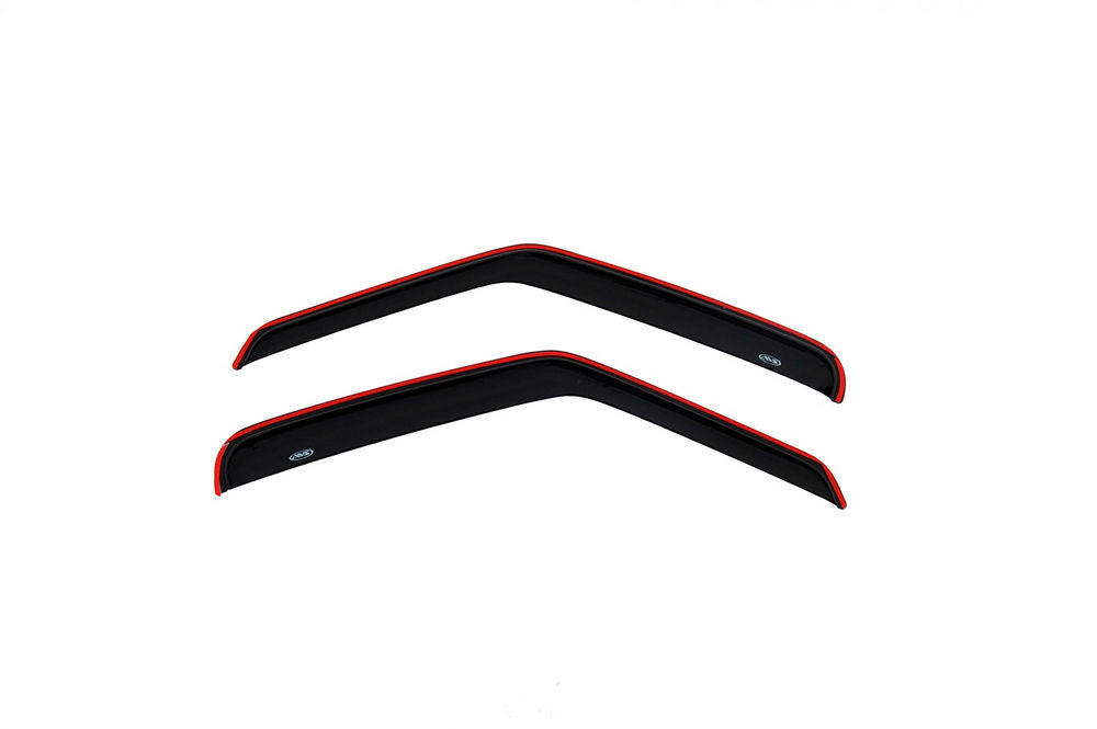 VENTSHADE Original Ventvisor Side Window Visors 92077 for 1992-2006 Ford Full-Size Van, Front, Dark Smoke