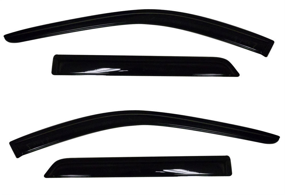 VENTSHADE 94267 Original Ventvisor Side Window Visors for 2011-2020 Dodge Midsize SUV, Dark Smoke
