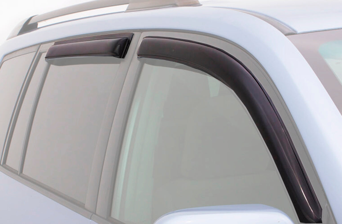 Ventshade 94823 Original Ventvisor Side Window Visors for 2021 Chevrolet Trailblazer, Front and Rear, Dark Smoke