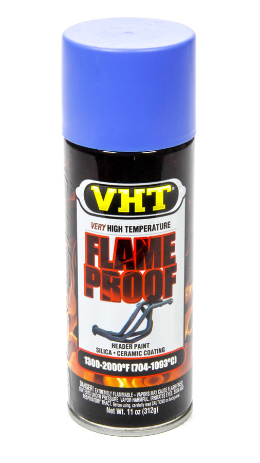 VHT SP110 Flat Blue Flameproof Header Coating 11 oz