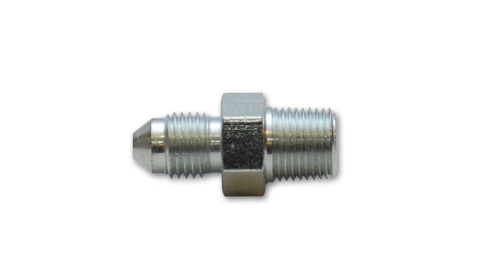 Vibrant Performance 10290 Straight Adapter Fitting, -3 AN Male to 1/8 in NPT Male