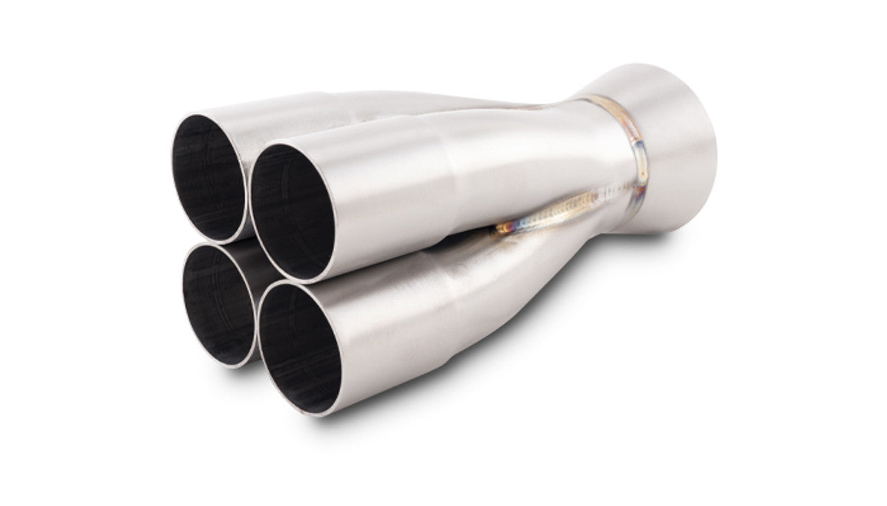 Vibrant Performance 10304 4-to-1 Merge Collector with 1.625-Inch Primary Tubes and 2.25-Inch Outlet