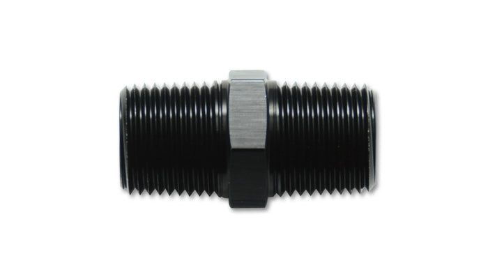 Vibrant Performance 10370 Straight Adapter, 1/8 in NPT Male to 1/8 in NPT Male