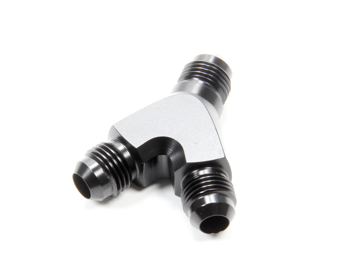 Vibrant Performance 10806 Y Adapter Fitting, -6AN Male Inlet to Dual -6AN Male Outlets
