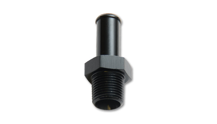 Vibrant Performance 11203 Straight Adapter Fitting, 1/2 in NPT Male to 5/8 in Hose Barb