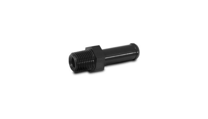 Vibrant Performance 11642F Straight Adapter Fitting, 1/16 in NPT Male to 1/4 in Hose Barb