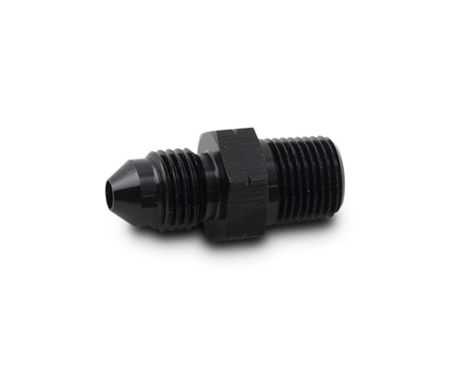 Vibrant Performance 12733 Straight -4 AN Male to 1/4-19 BSPT Male Adapter Fitting