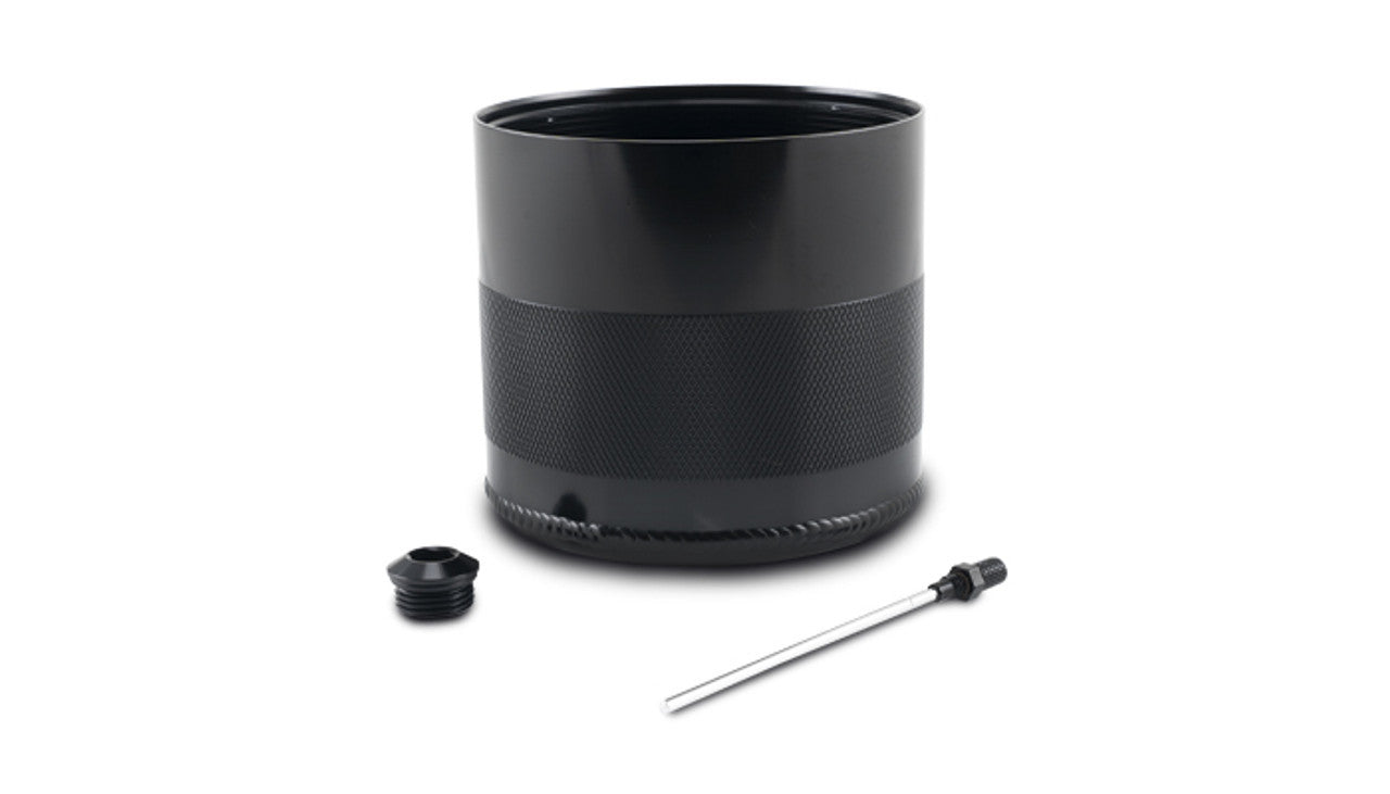 Vibrant Performance 12780 Gen3 0.75 L Aluminum Catch Can Recovery Tank with Drain Plug and Dipstick