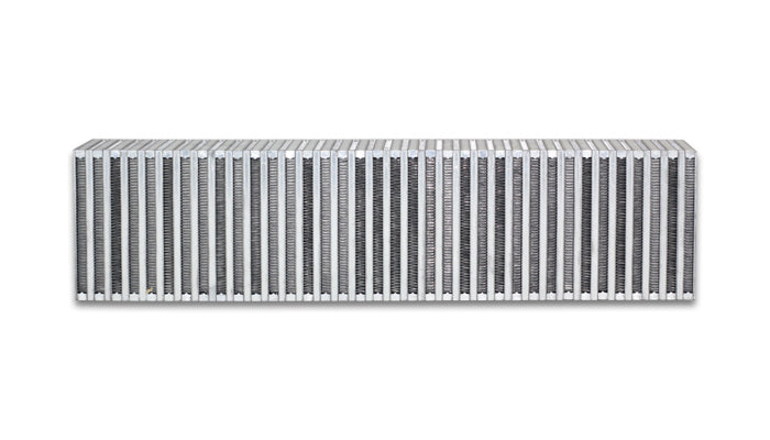 Vibrant Performance 12852 Vertical Flow Intercooler Core, 27 x 6 x 4.5 in, Aluminum