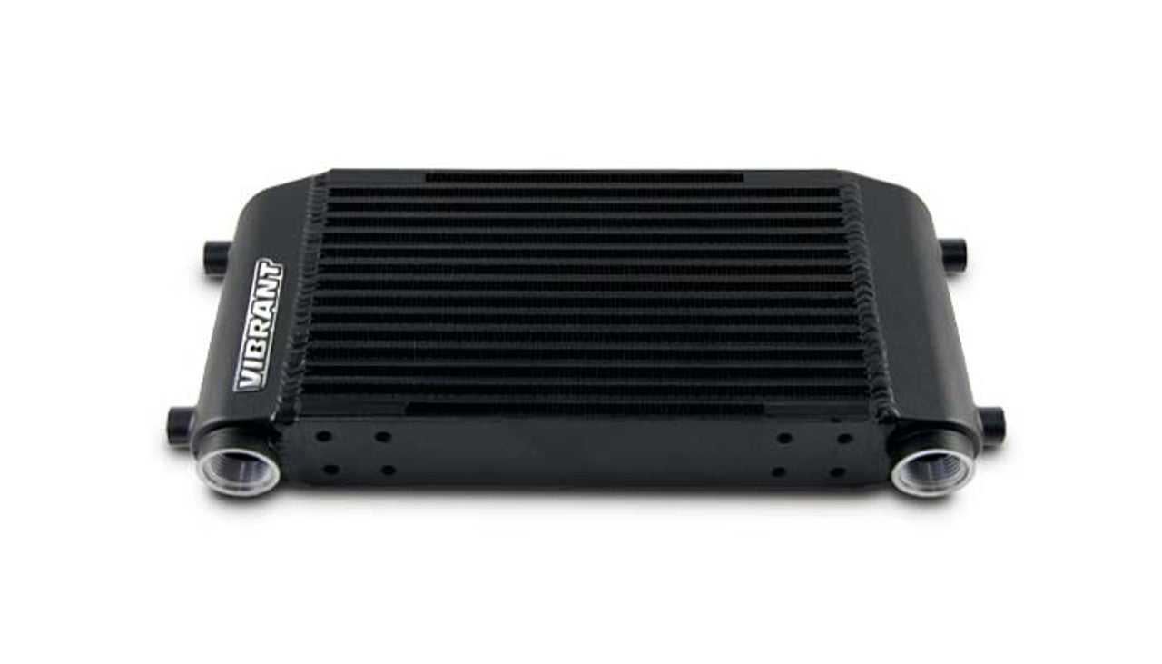 Vibrant Performance 12953 Single-Pass Plate and Fin Fluid Cooler, 12 AN O-Ring