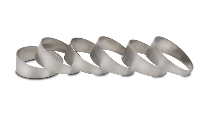 Vibrant Performance 13530 3-Inch Titanium Exhaust Bend Pie-Cut Tubing, 90-Degree, Set of 6